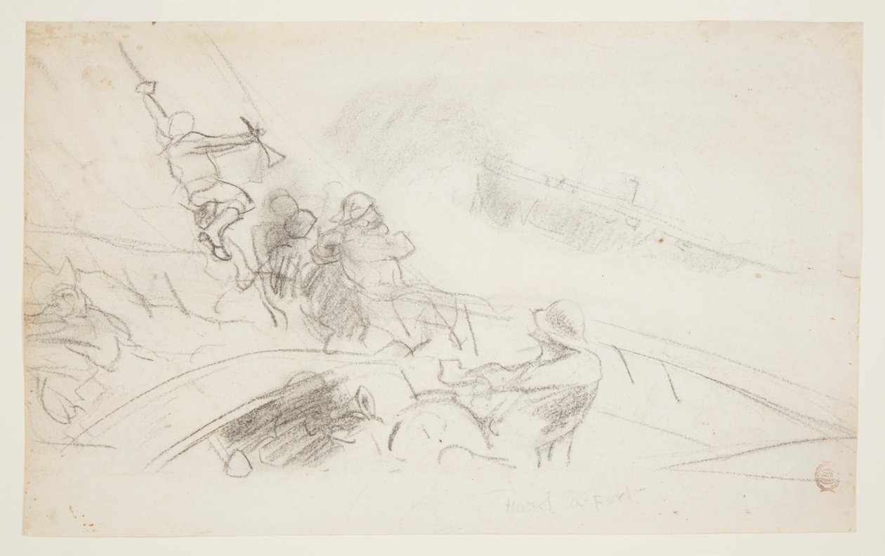 Hard-a-Port av Winslow Homer