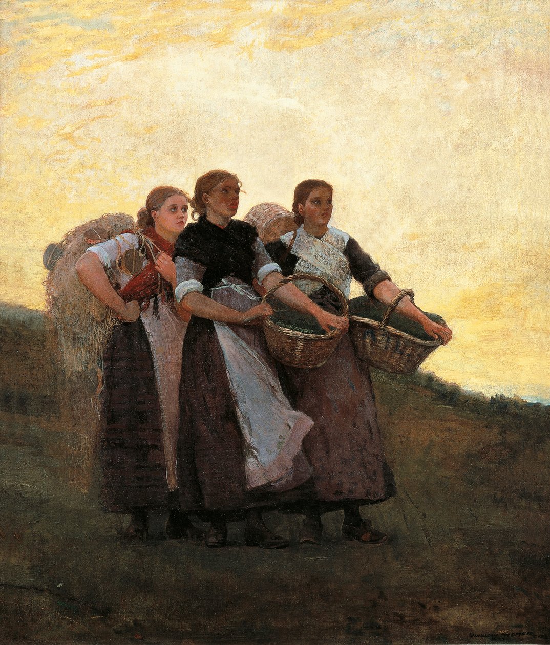 Hark! Lerken av Winslow Homer