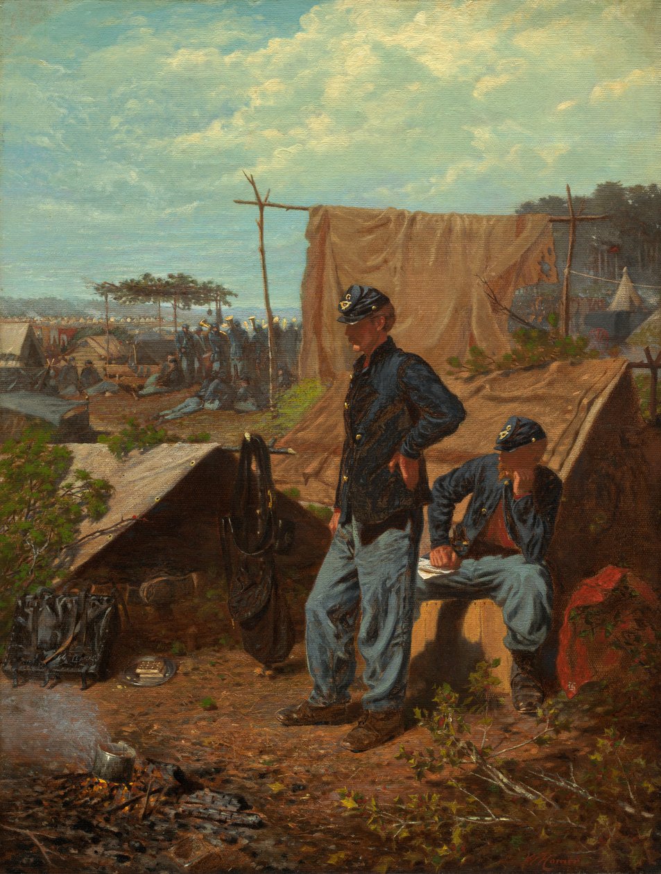 Hjem kjære hjem av Winslow Homer