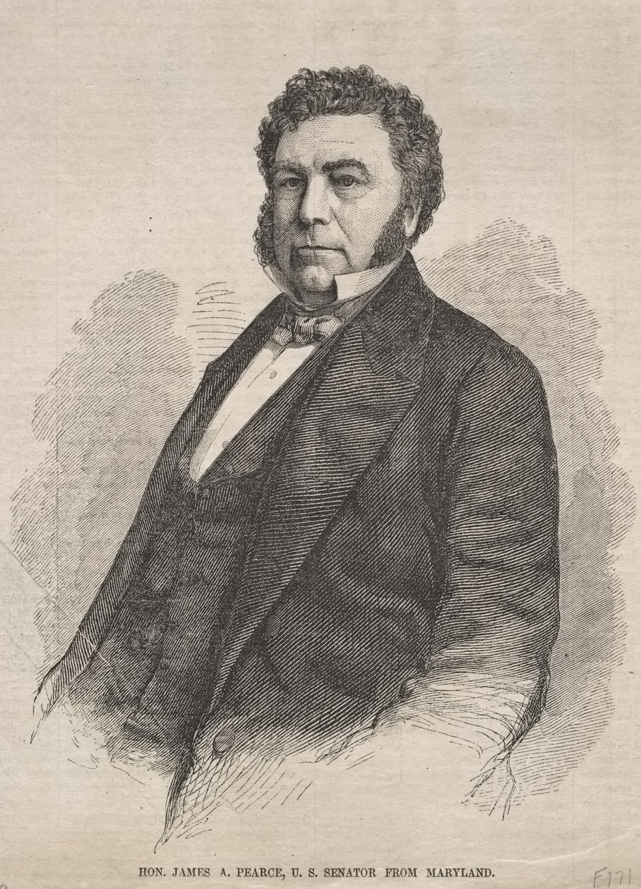 Den ærede James A. Pearce, amerikansk senator fra Maryland av Winslow Homer