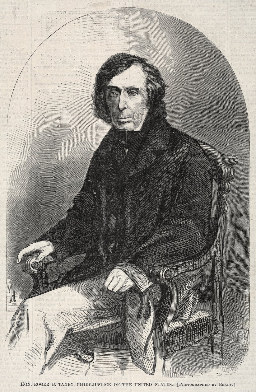 Roger B. Taney, høyesterettsjustitiarius i USA av Winslow Homer