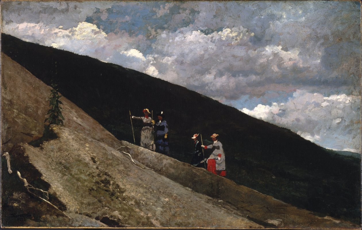 I fjellene av Winslow Homer