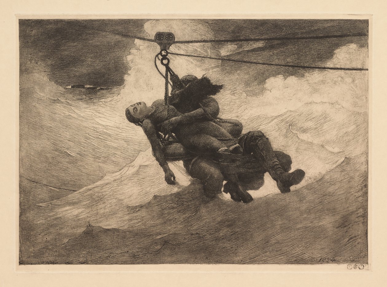 Redningsline av Winslow Homer