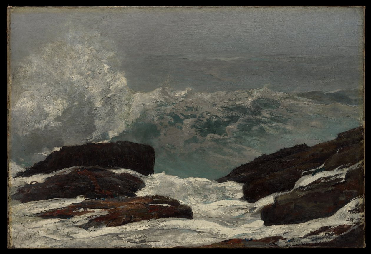 Kysten i Maine av Winslow Homer