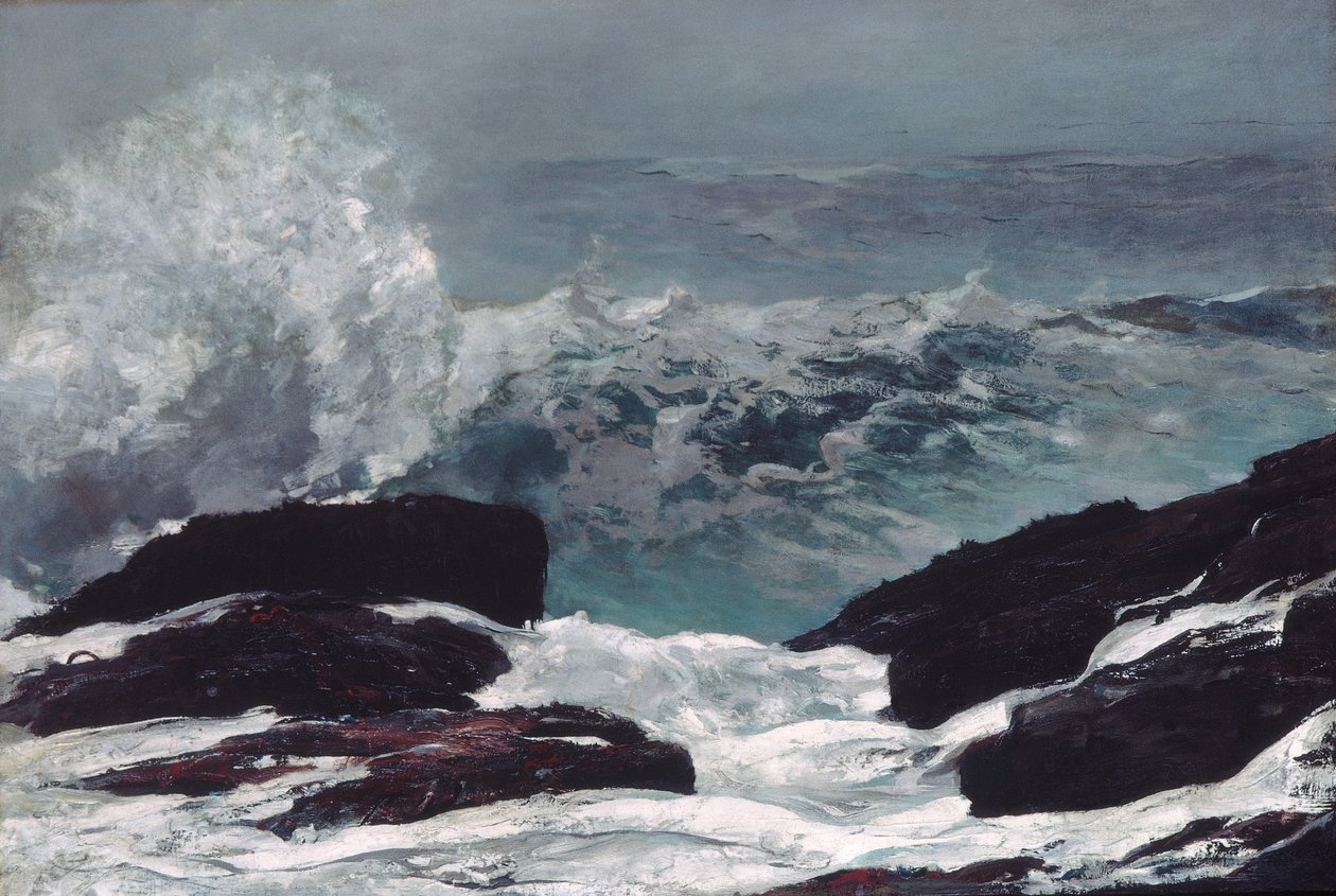 Maine Coast av Winslow Homer