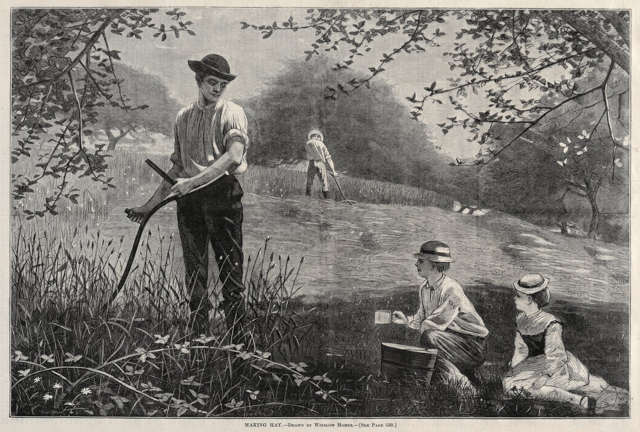 Høytørking av Winslow Homer