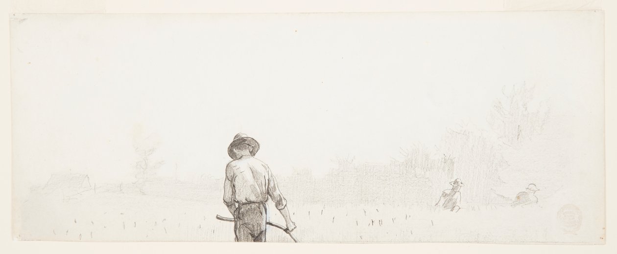 Mann med ljå av Winslow Homer