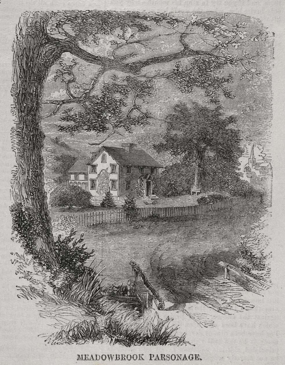Prestegården i Meadowbrook av Winslow Homer