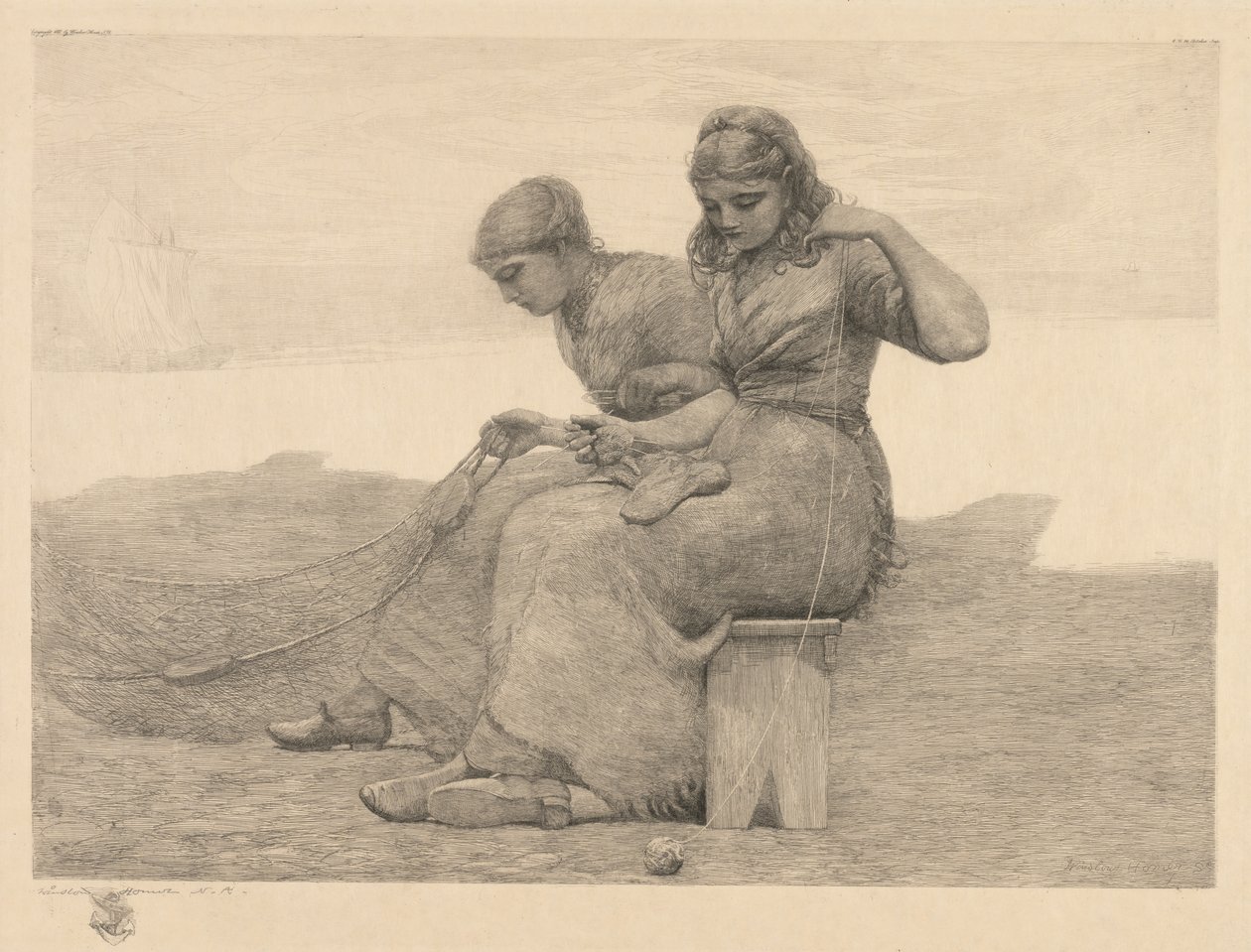 Reparasjon av rifter av Winslow Homer