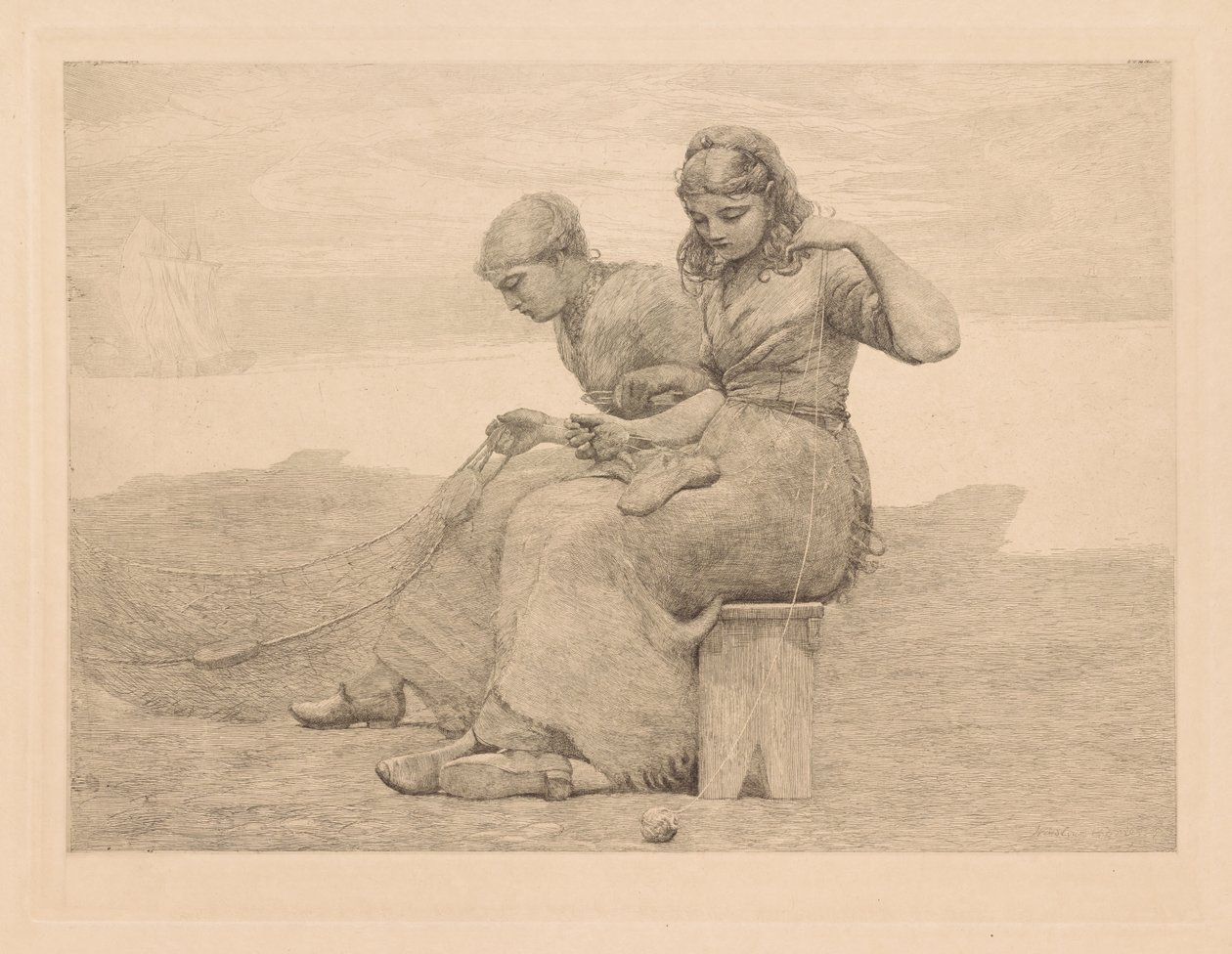 Reparasjon av riftene av Winslow Homer