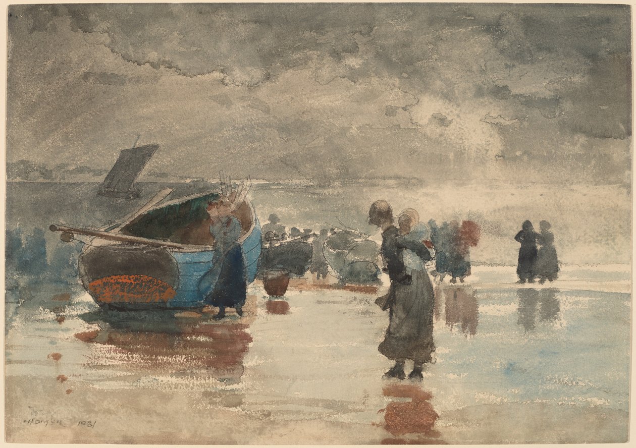 På sanden av Winslow Homer