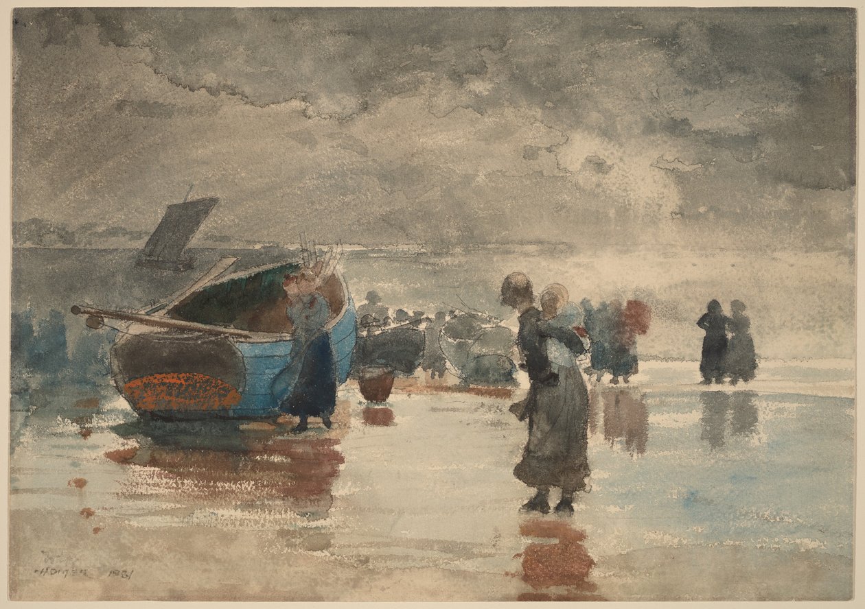 På sanden av Winslow Homer