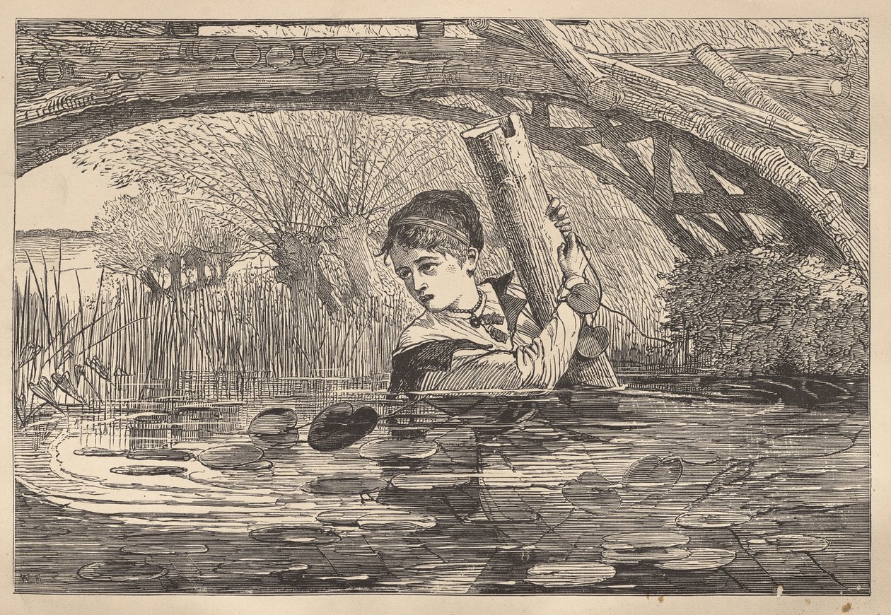«Orrin, skynd deg, jeg går under» av Winslow Homer