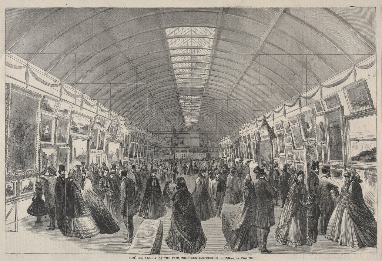 Bildegalleri fra messen, Fourteenth Street-bygningen av Winslow Homer