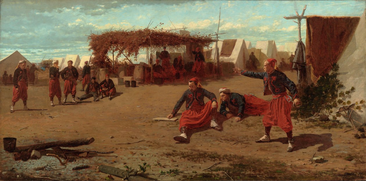Kast med ringkast av Winslow Homer