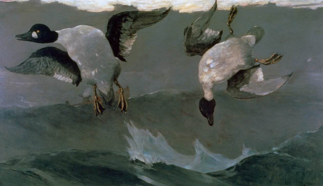 Høyre og venstre, 1909 av Winslow Homer