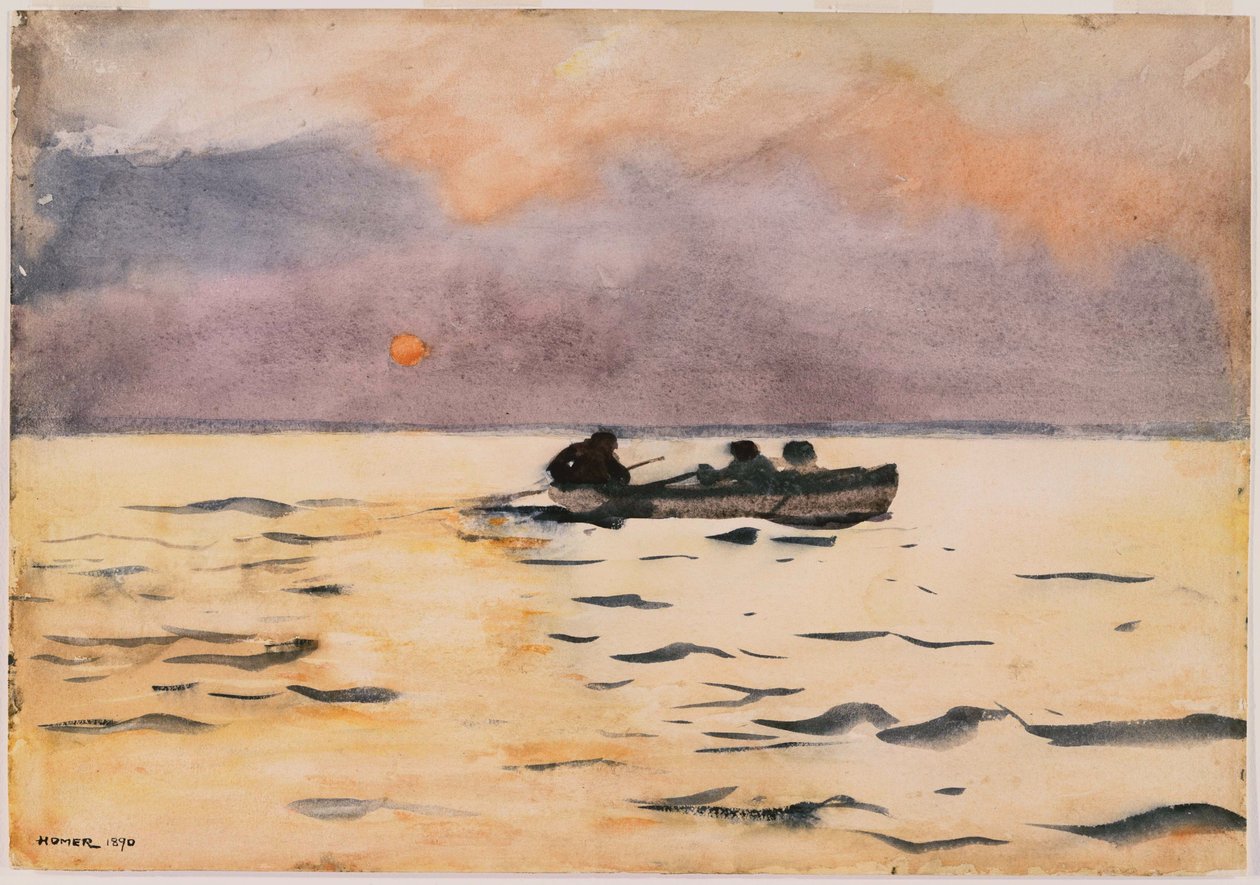 Ror hjem av Winslow Homer