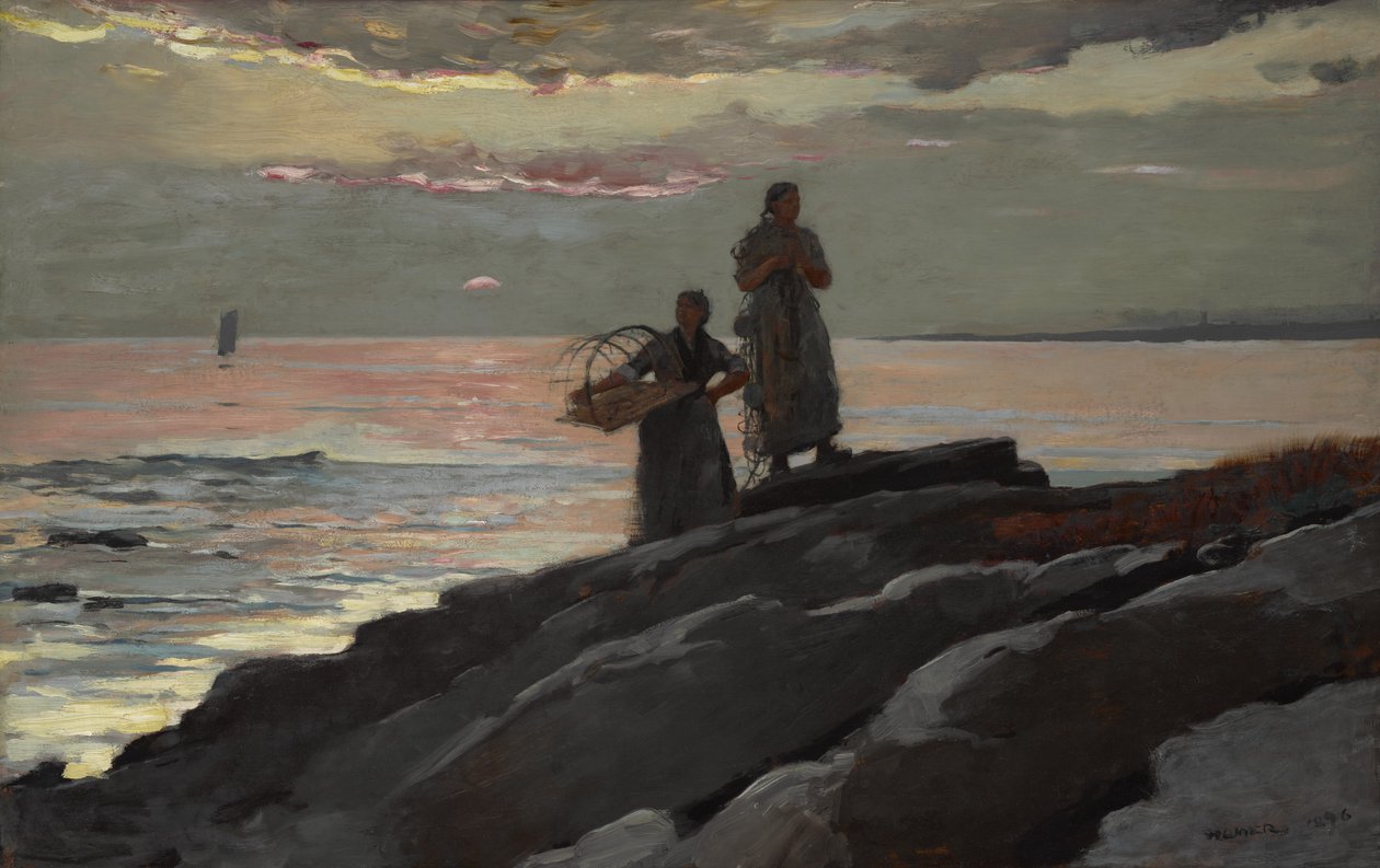 Saco Bay, 1896 av Winslow Homer