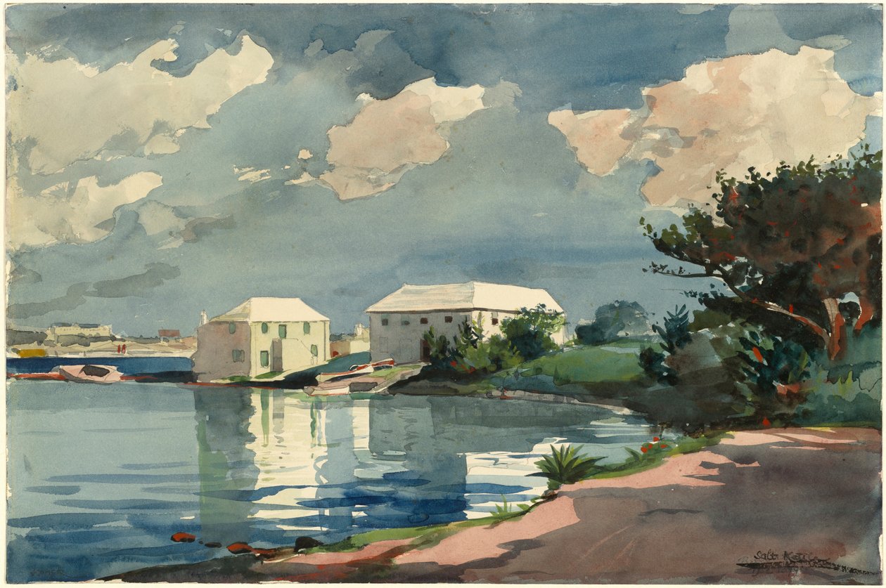 Saltkjel, Bermuda av Winslow Homer