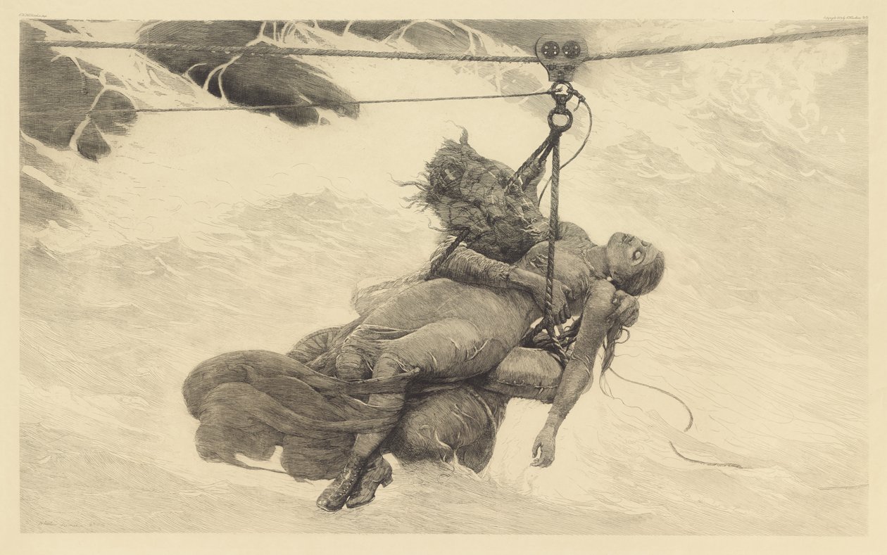 Lagret, 1889 av Winslow Homer