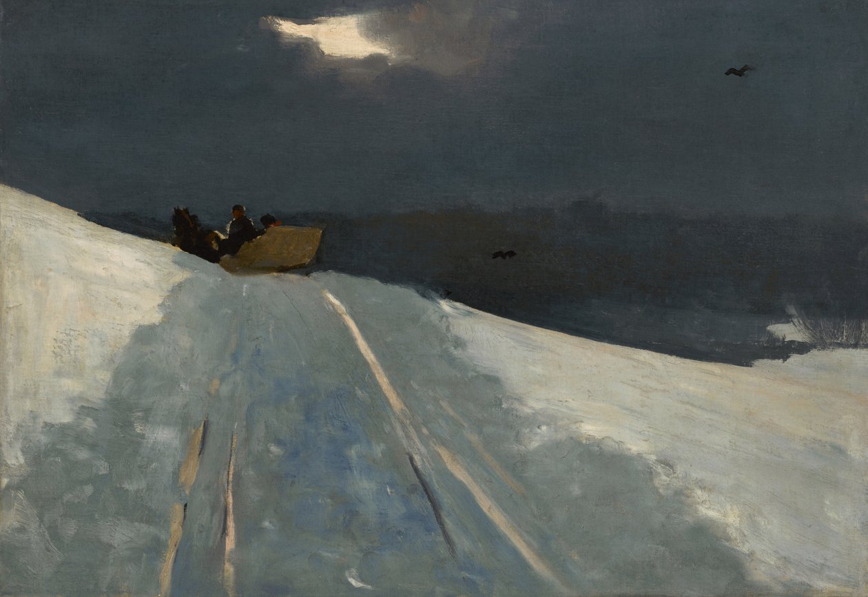 Kanefart, ca. 1890-95 av Winslow Homer