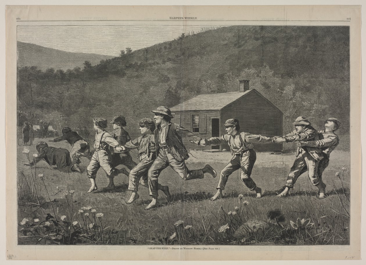 «Snap-the-Whip» av Winslow Homer