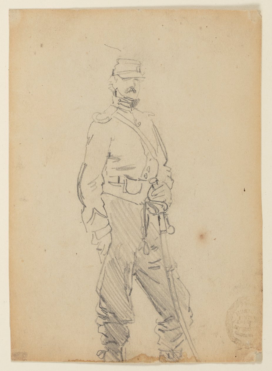 Stående offiser av Winslow Homer