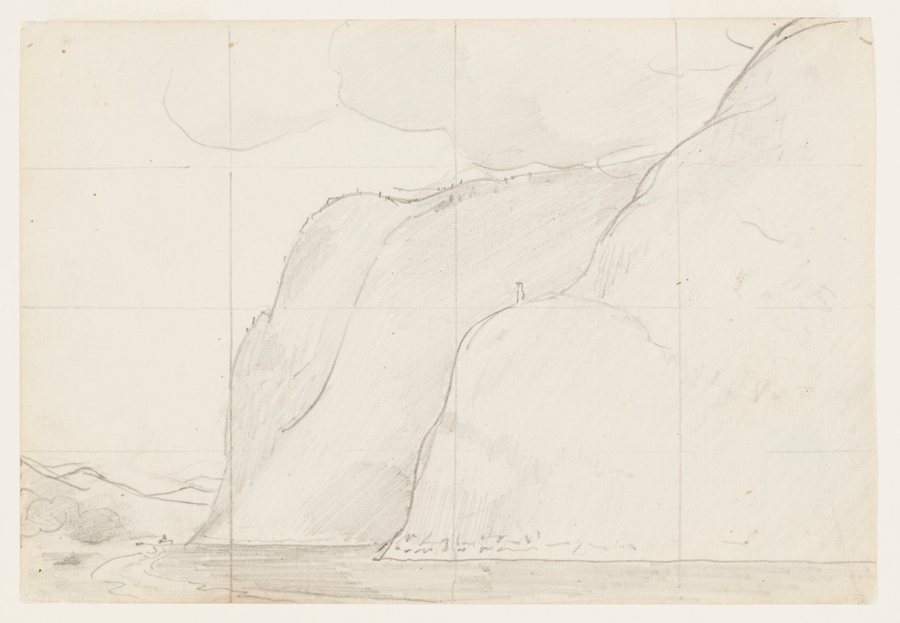 Studie for "Cape Trinity, Saguenay River" av Winslow Homer