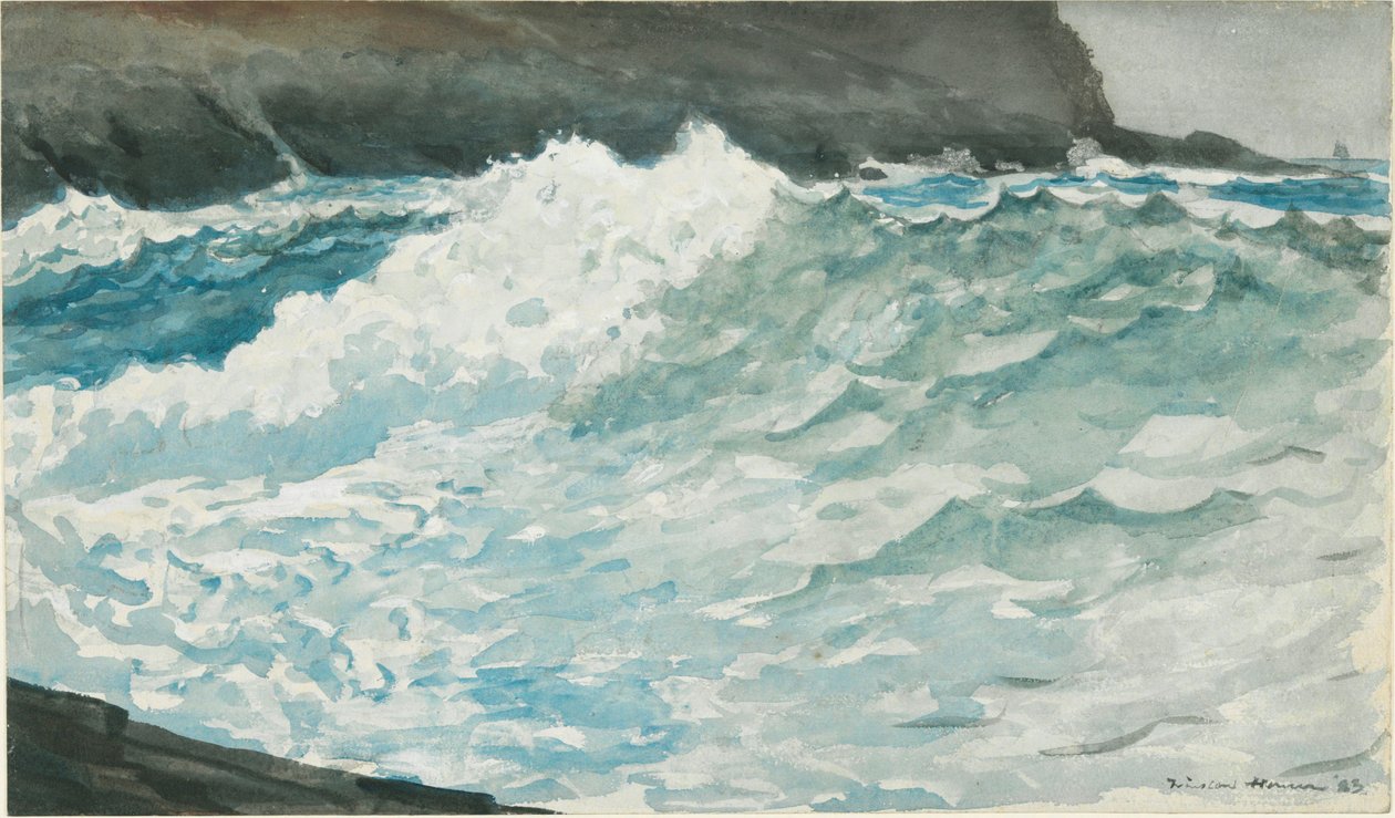 Surf, Prout av Winslow Homer