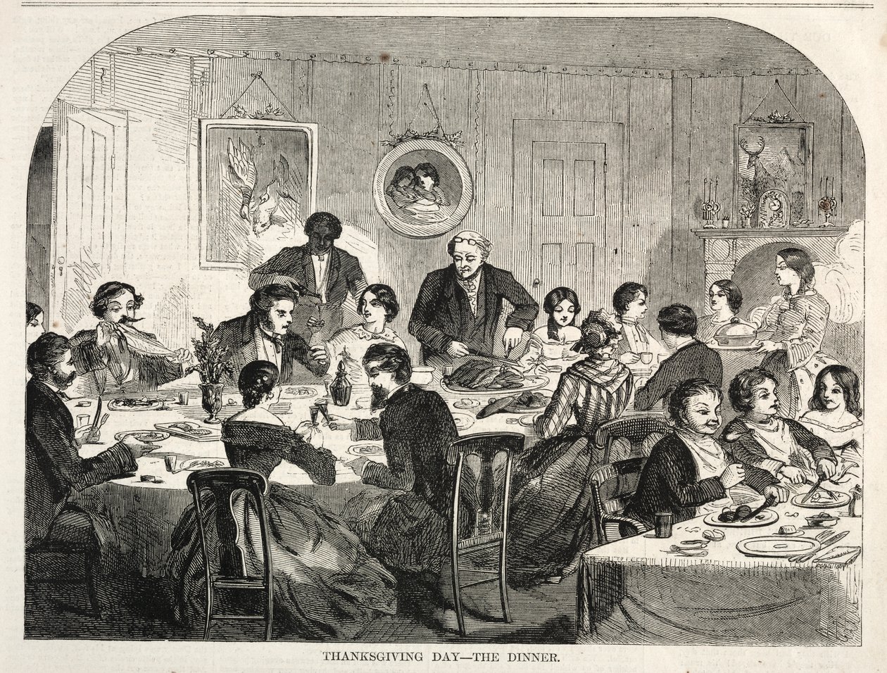 Thanksgiving – Middagen av Winslow Homer
