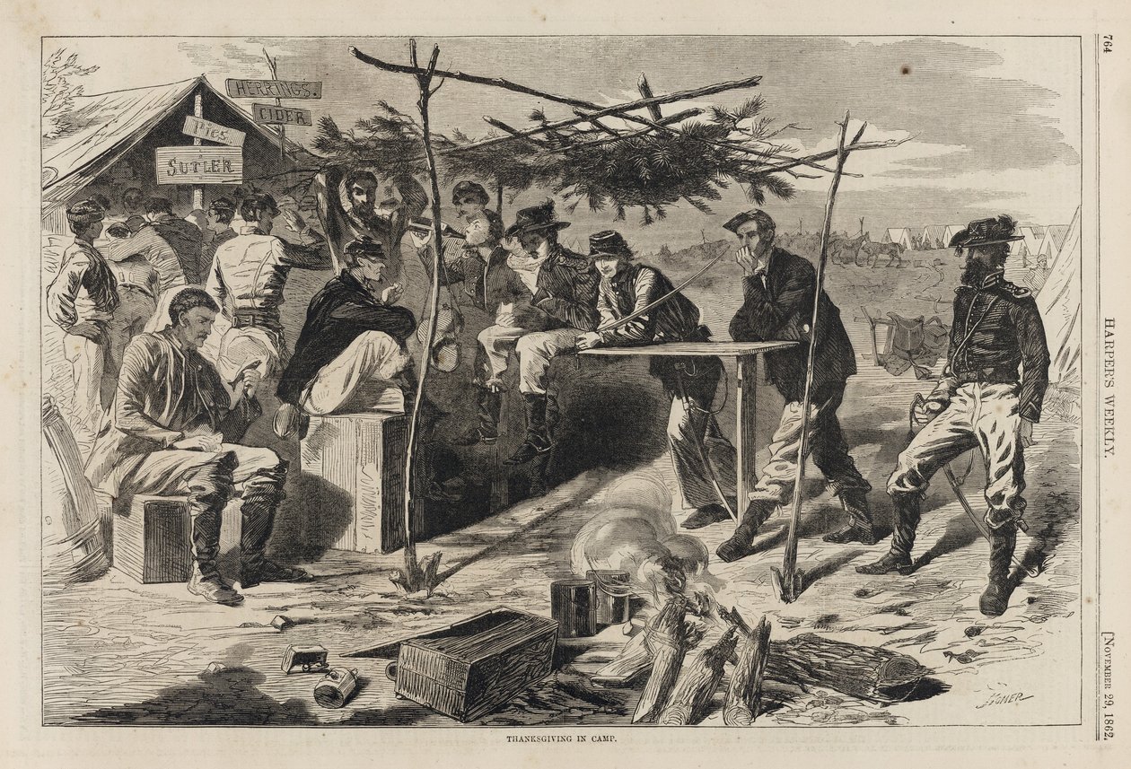 Thanksgiving in Camp, utgitt av Harper
