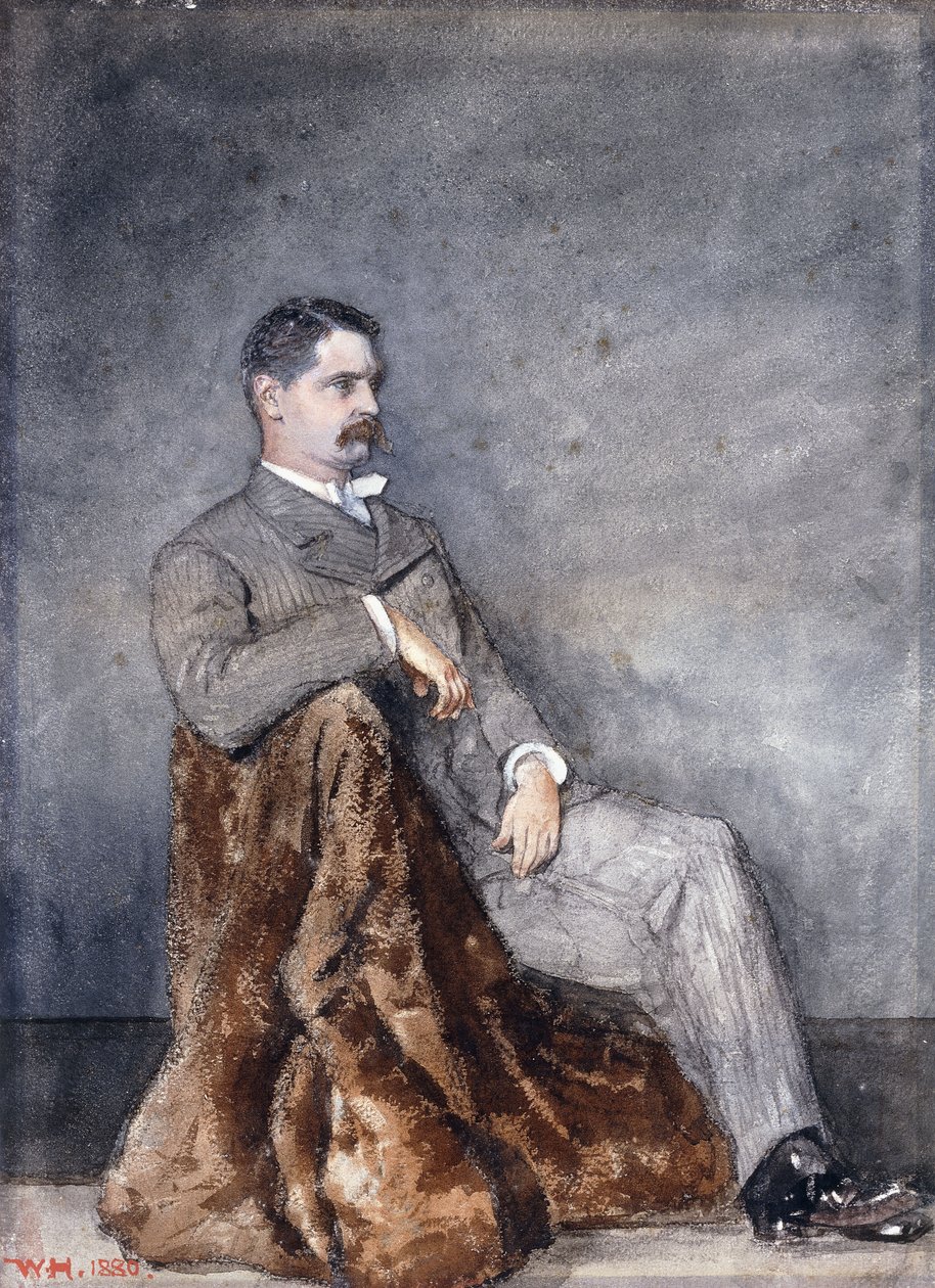 Kunstnerens bror, Charles Savage Homer, Jr., 1880 av Winslow Homer