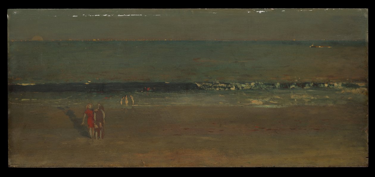 Stranden, sent på ettermiddagen av Winslow Homer