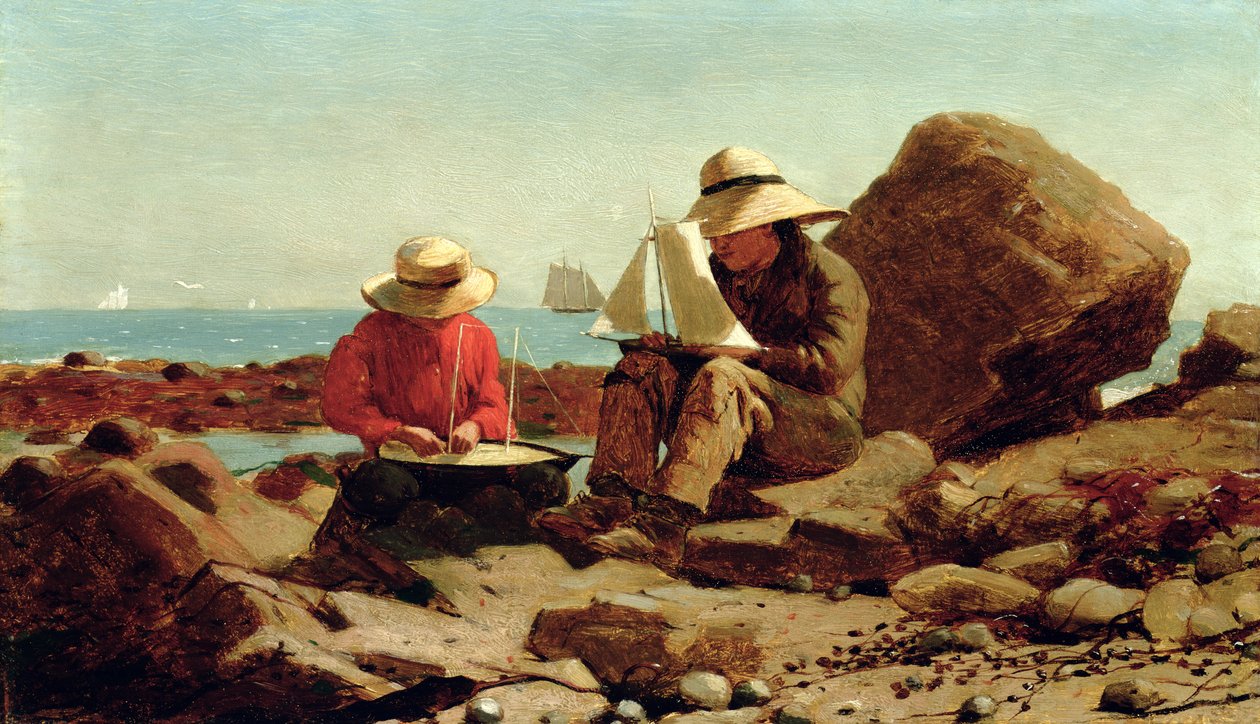 Båtbyggerne av Winslow Homer