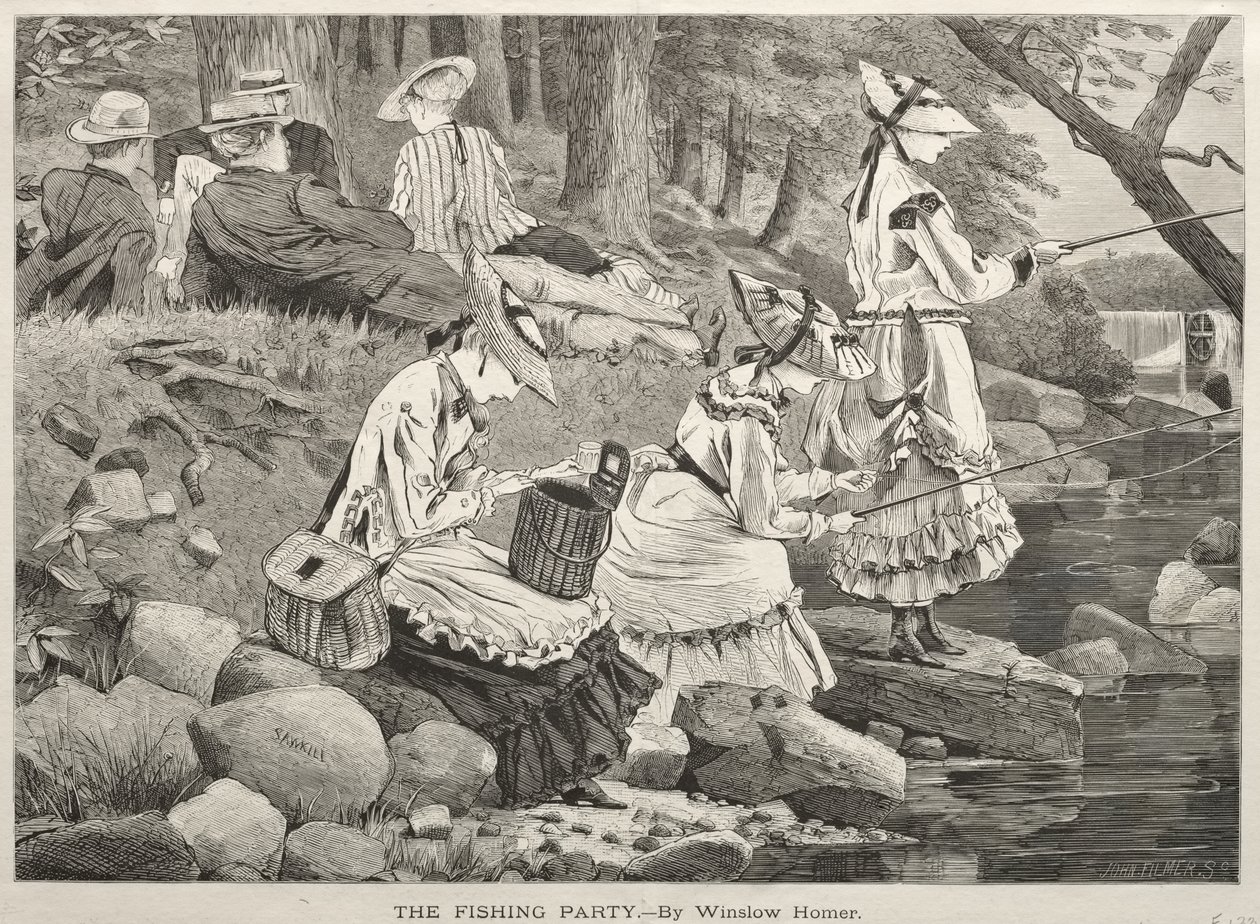 Fiskeutflukten av Winslow Homer
