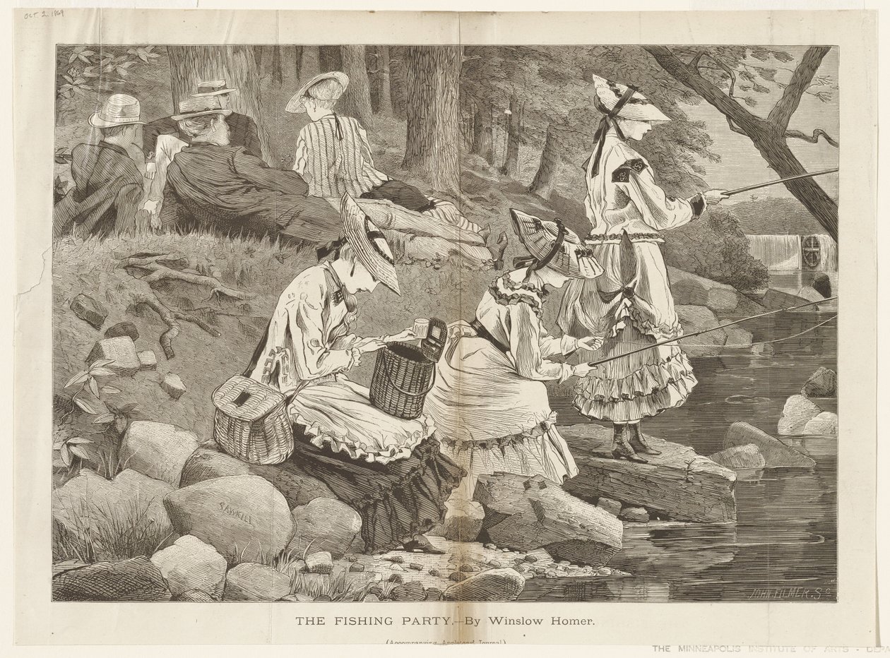 Fiskeselskapet av Winslow Homer