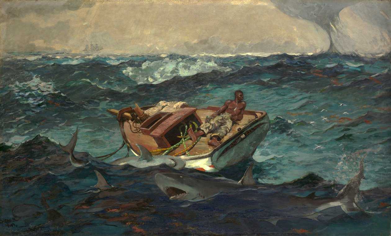 Golfstrømmen, 1899. av Winslow Homer