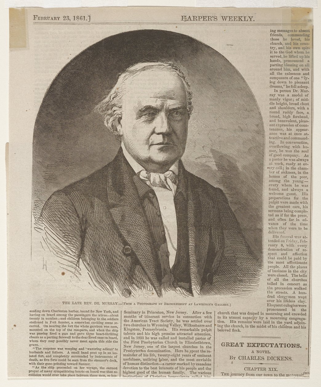 Den avdøde pastor dr. Murray av Winslow Homer