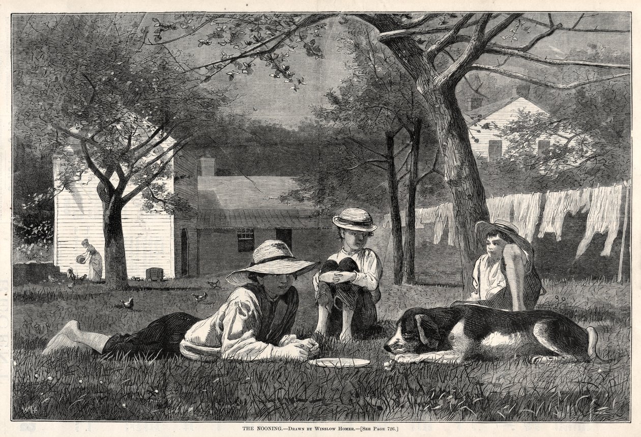 The Nooning av Winslow Homer