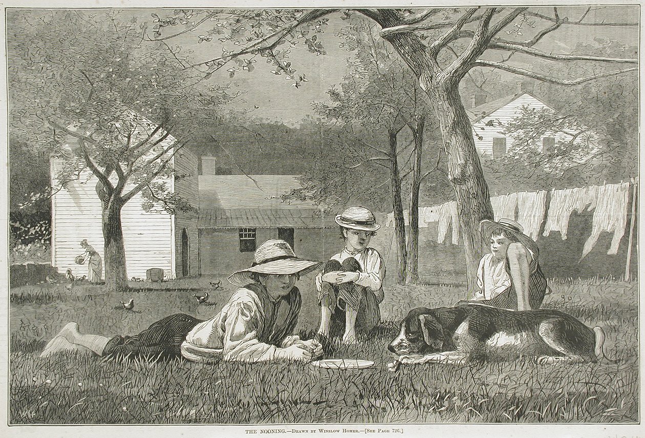 Middagshvilen av Winslow Homer