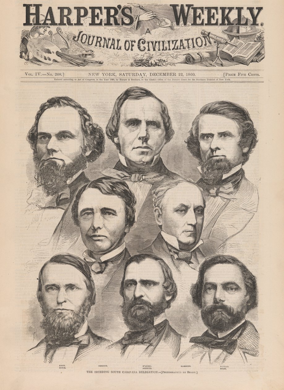 Den utmeldende delegasjonen fra Sør-Carolina av Winslow Homer