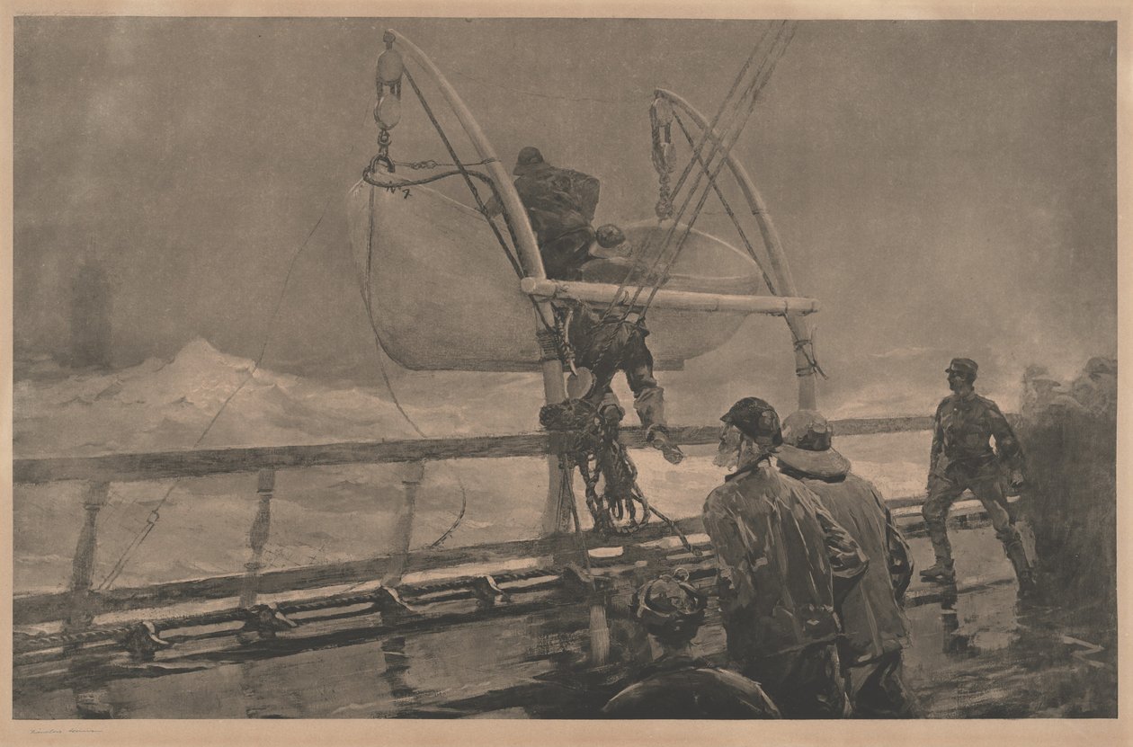 Nødsignalet av Winslow Homer