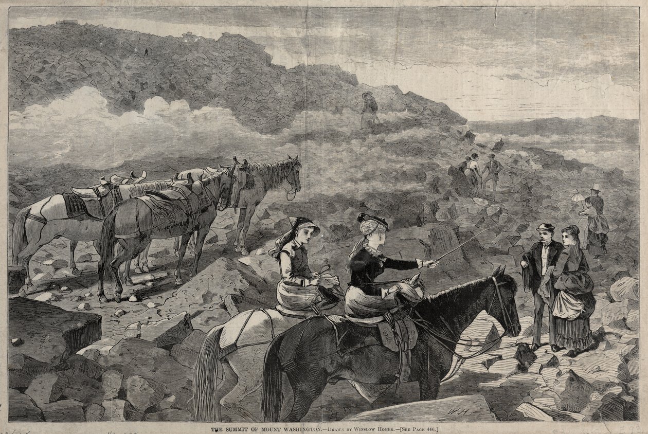Toppen av Mount Washington av Winslow Homer