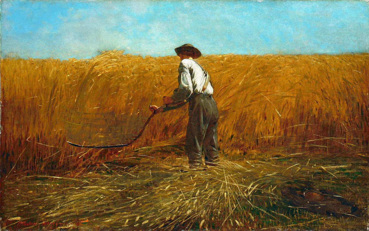 Veteranen på et nytt felt av Winslow Homer
