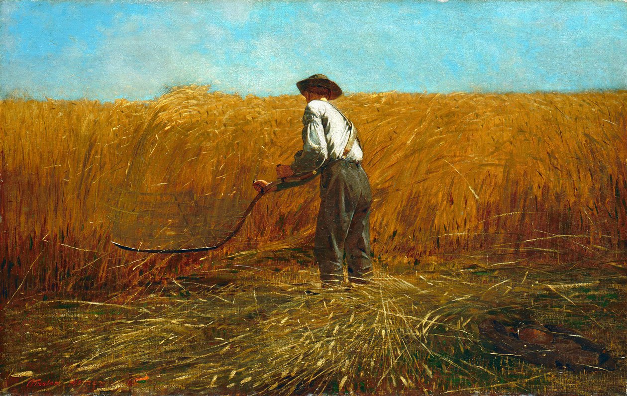 Veteranen i et nytt felt, 1865. av Winslow Homer