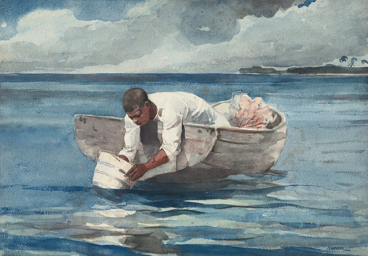 Vannviften, 1898-99 av Winslow Homer