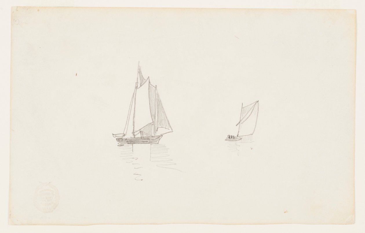 To-mastet skonnert av Winslow Homer