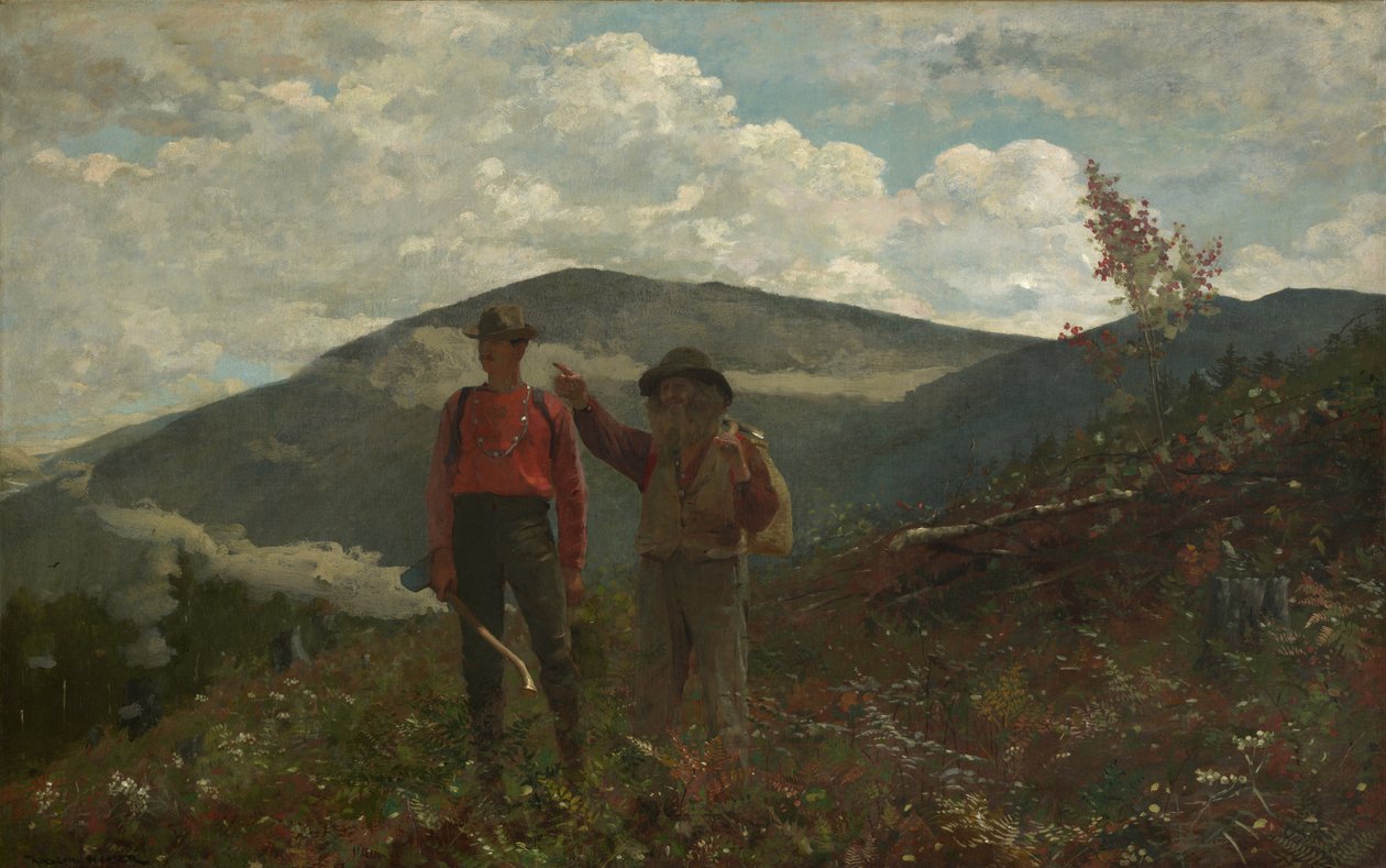 To guider, 1877 av Winslow Homer