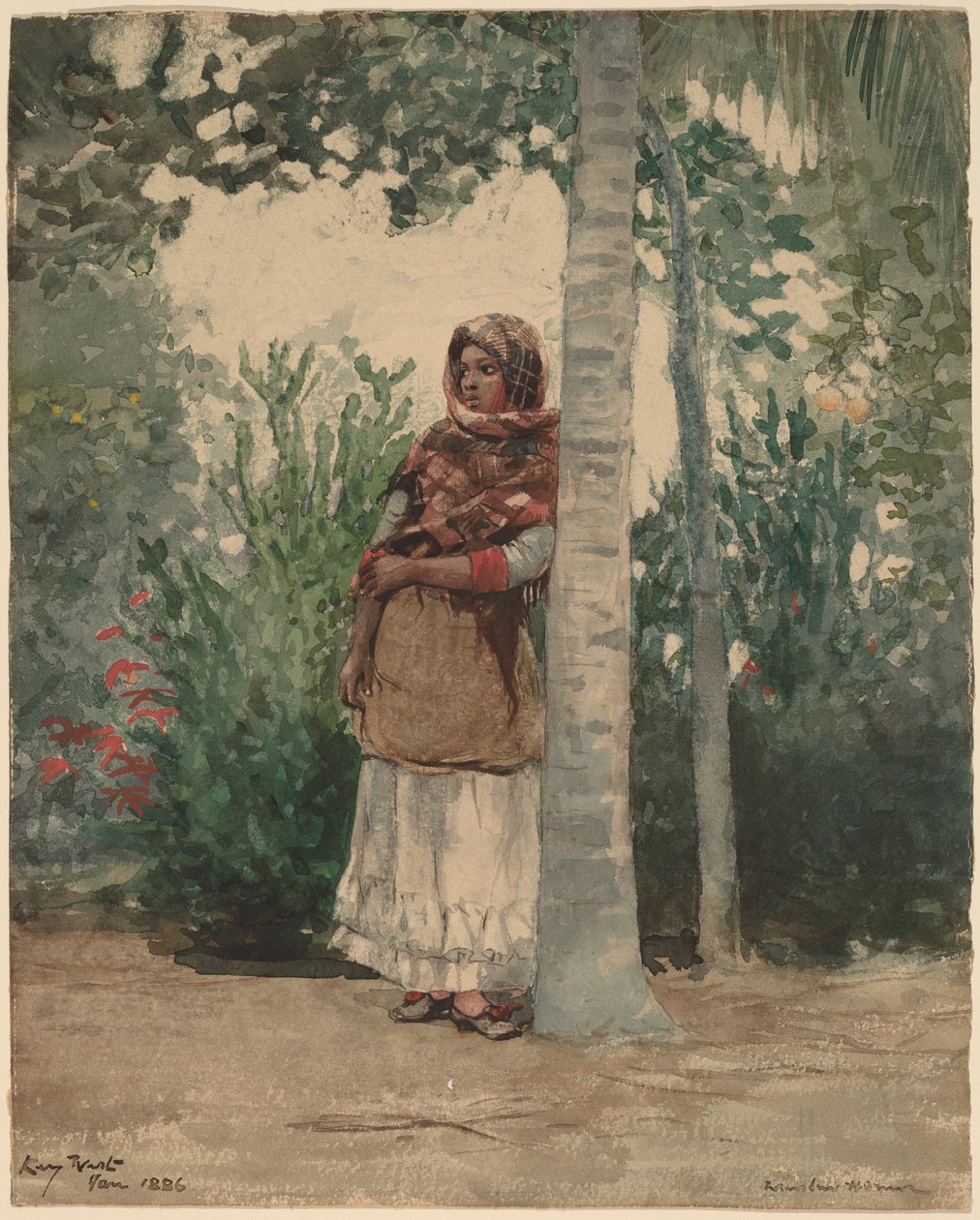 Under et palmetre av Winslow Homer