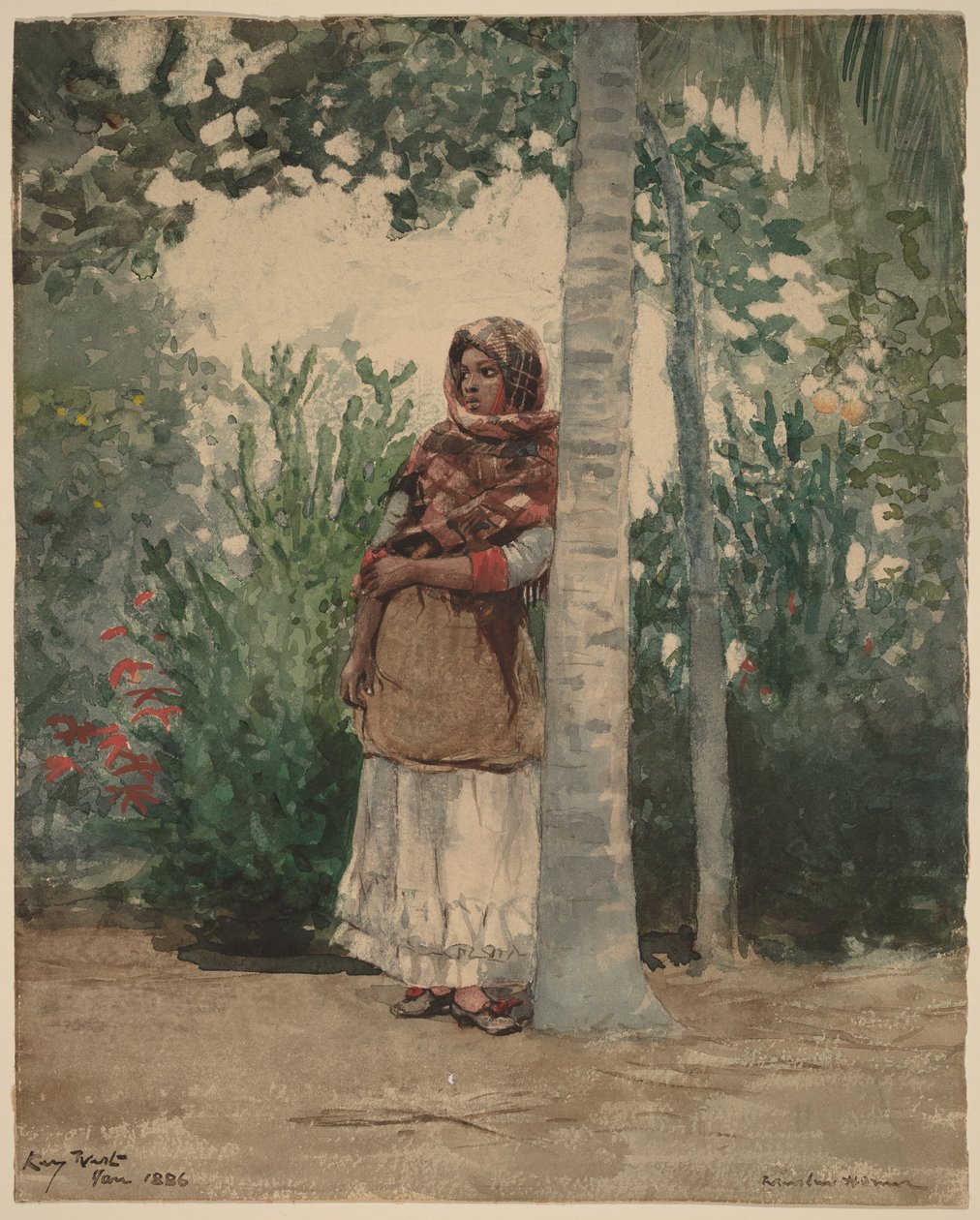 Under en palme av Winslow Homer